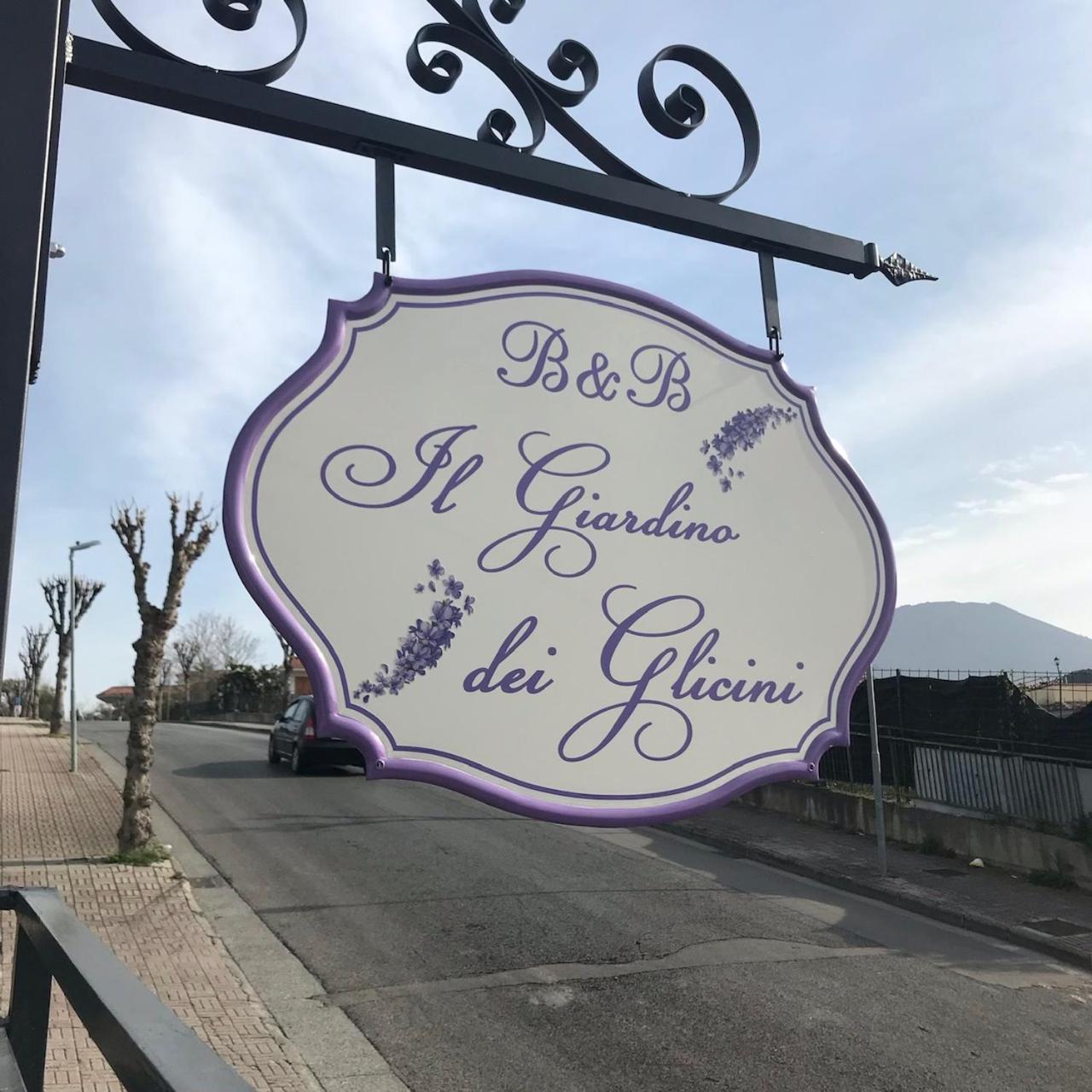 Bed and Breakfast Il Giardino Dei Glicini Ercolano Exterior foto